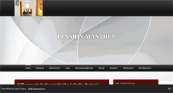 Desktop Screenshot of pension-manthey.de